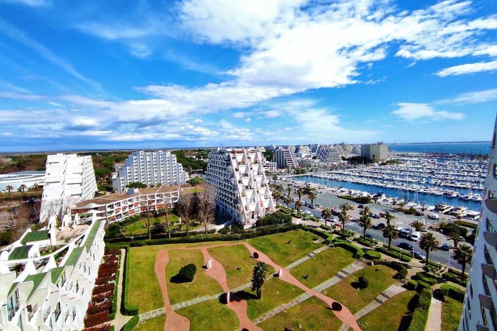 拉格朗德默特Vue Imprenable Sur Le Port, Proche Plages !公寓 外观 照片